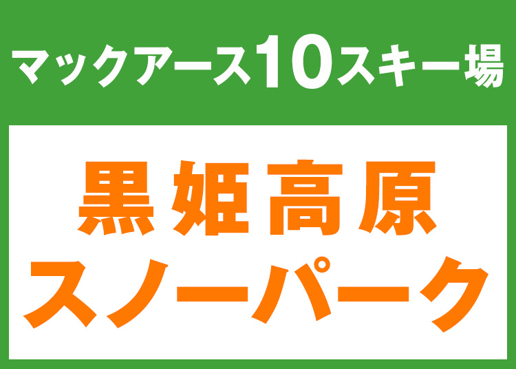 ⑩【大人】黒姫高原スノーパーク【紙引換券】11月限定価格1日券 【全営業日】