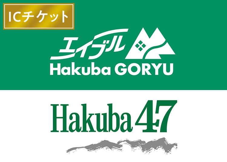 【大人】エイブル白馬五竜＆Hakuba47（実質6500円）【ICカード】1日券 【全営業日】 18歳～79歳