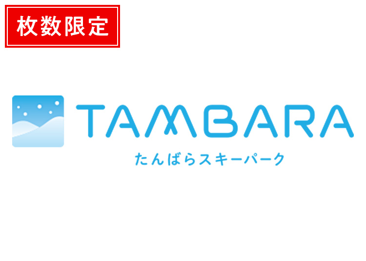 【大人】たんばらスキーパーク《数量限定》【紙引換券】1日券 【全営業日】