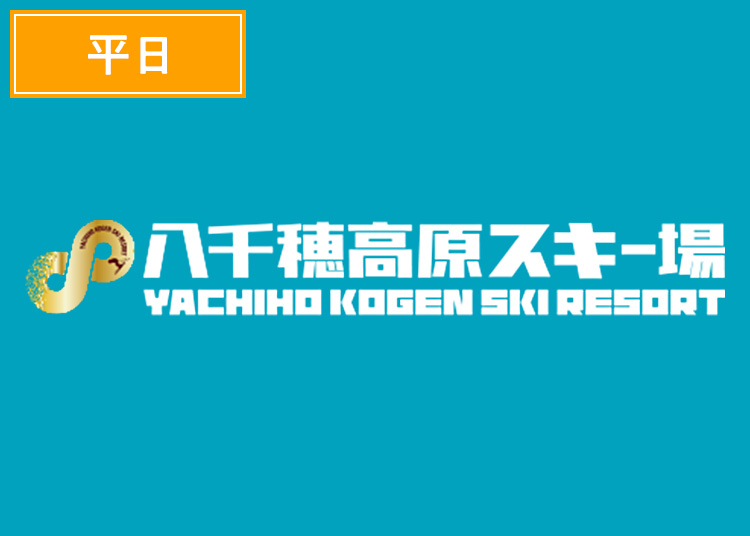 《平日》八千穂高原スキー場※11月30日販売終了!【紙引換券】【全年齢】1日券 【平日限定】 全年齢対象