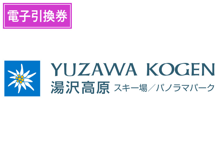 【大人】湯沢高原スキー場【電子引換券】1日券 【全営業日】 中学生以上